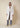 Solid-colour oversized coat ivory Casablanca