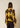 Maglione a losanghe in mohair giallo Mena