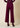 Pantalone in punto Milano bordeaux Padova