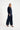 Wide-leg cotton muslin trousers with pockets navy Pico