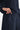 Wide-leg cotton muslin trousers with pockets navy Pico