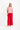 Wide-leg cotton muslin trousers with pockets red Pico