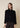 Camicia-giacca sartoriale in velluto nera Susanna